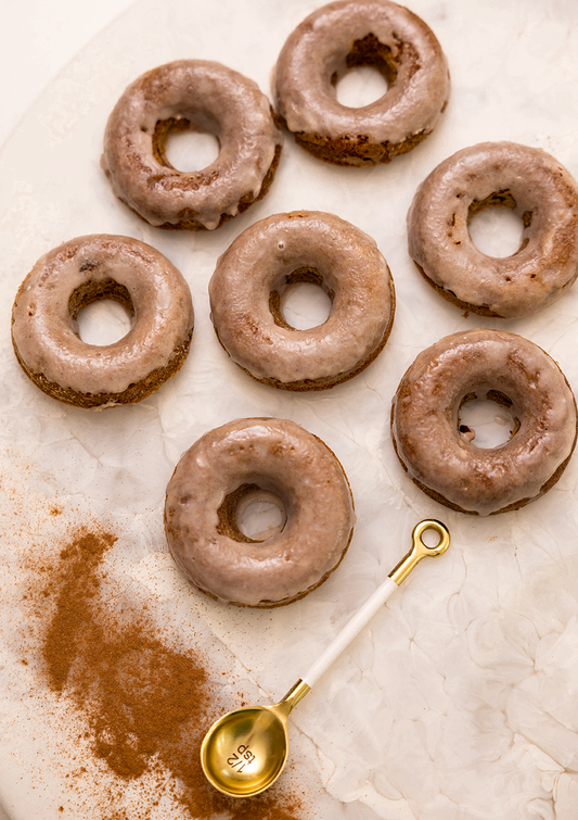 Cinnamon & Apple Baked Donuts