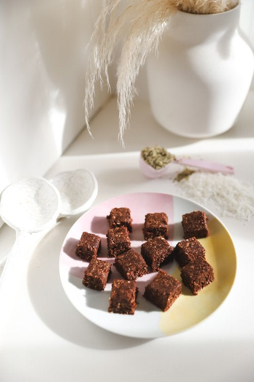 Sea Salt Lamington Bites