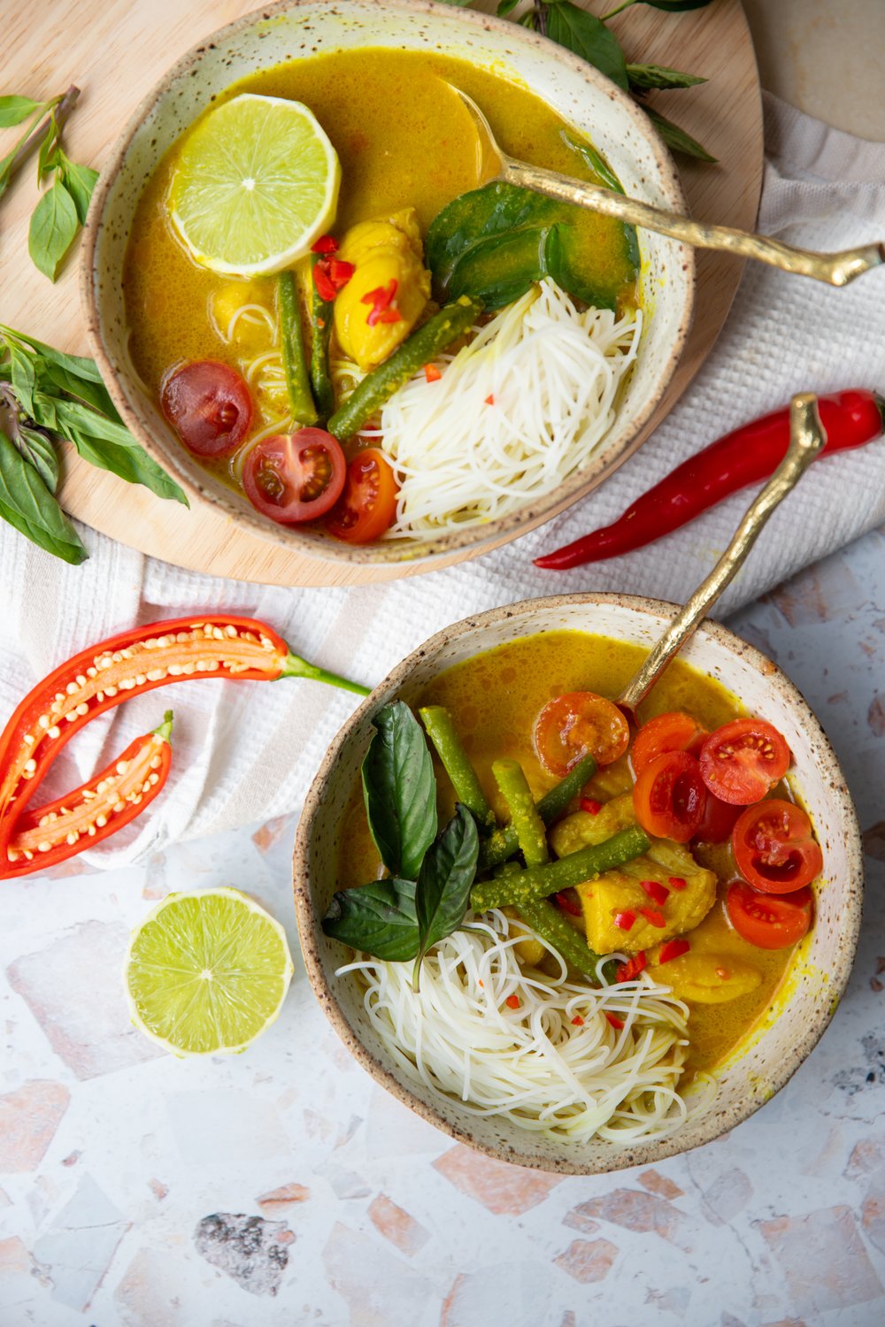Tropical Tumeric Fish Curry