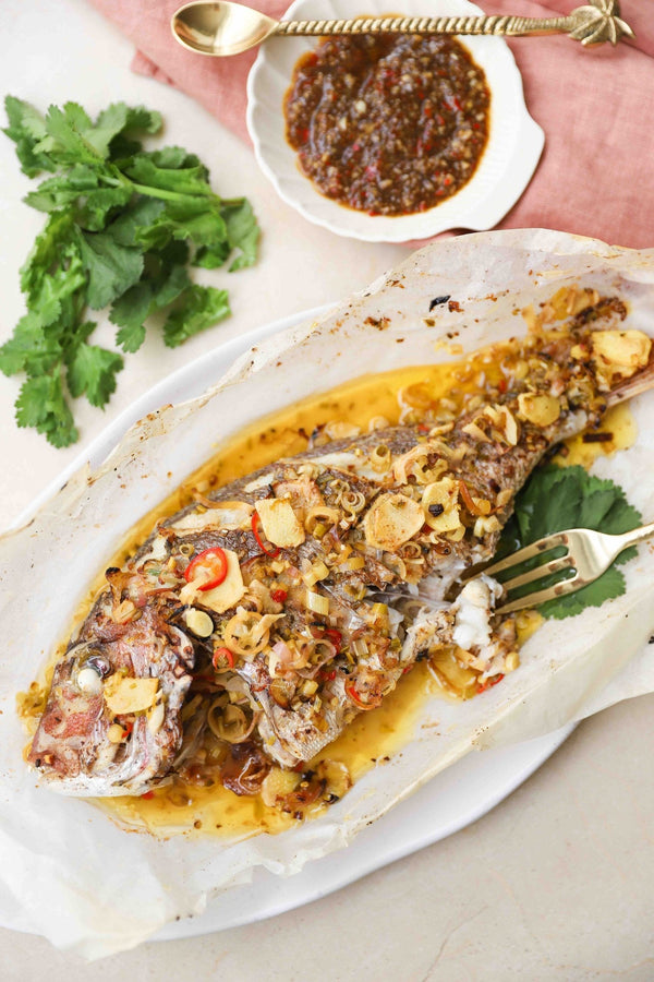 Lemongrass & Ginger Baby Snapper